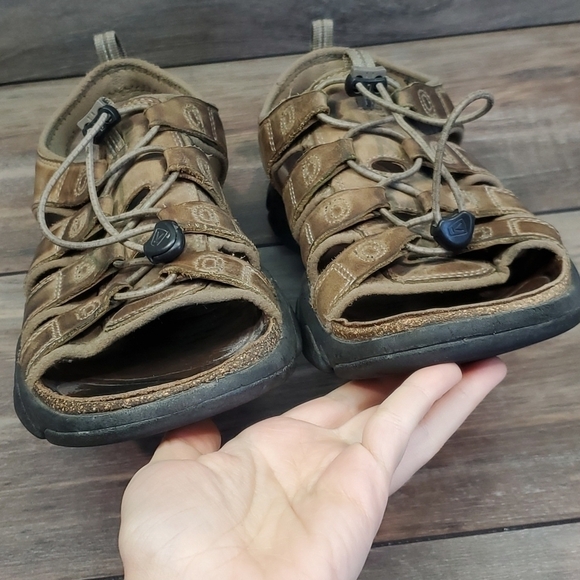 Keen Mens Daytona Timberwolf  Outdoor Hiking sandals shoes sz 10.5 main image 4